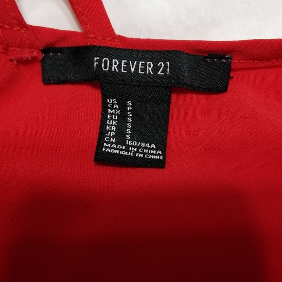 Forever21 strappy red dress - Picture 3 of 7